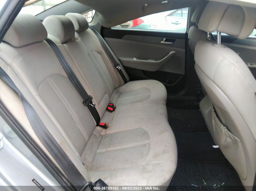 2017 HYUNDAI SONATA 2.4L - 5NPE24AF5HH517304