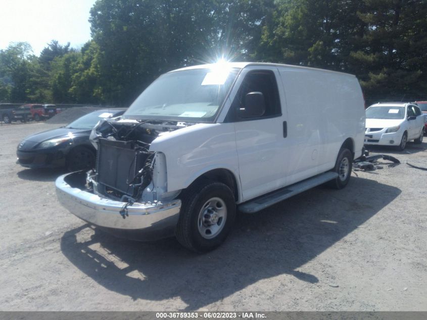 2021 CHEVROLET EXPRESS CARGO VAN - 1GCWGAFP1M1242134