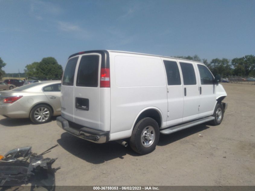 2021 CHEVROLET EXPRESS CARGO VAN - 1GCWGAFP1M1242134