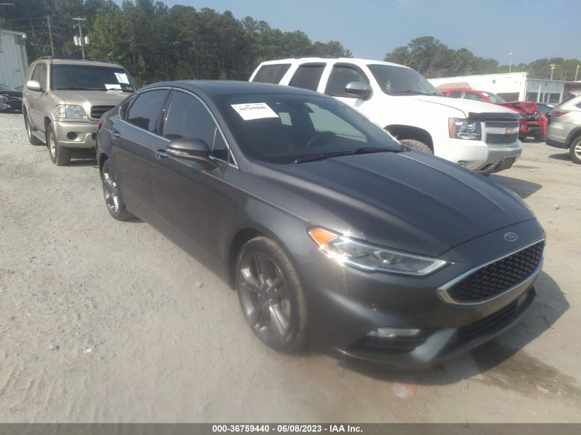 2017 FORD FUSION SPORT - 3FA6P0VP0HR211843