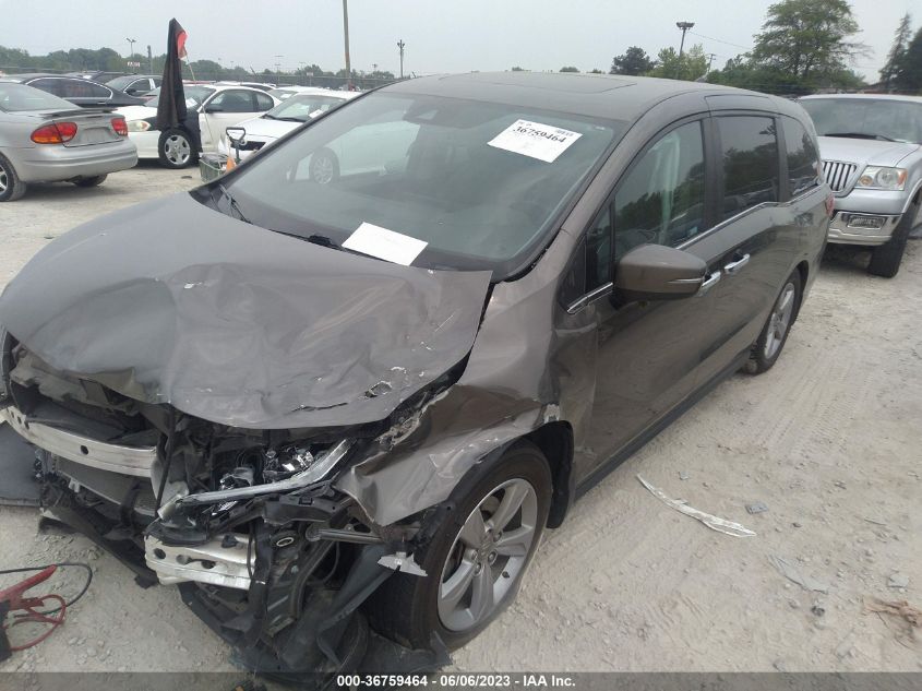 2019 HONDA ODYSSEY EX-L - 5FNRL6H75KB003371