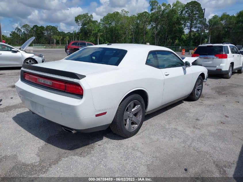2013 DODGE CHALLENGER SXT - 2C3CDYAG7DH549289