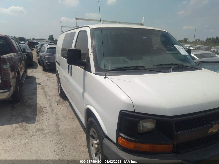 2013 CHEVROLET EXPRESS CARGO VAN - 1GCSGAFX3D1178998