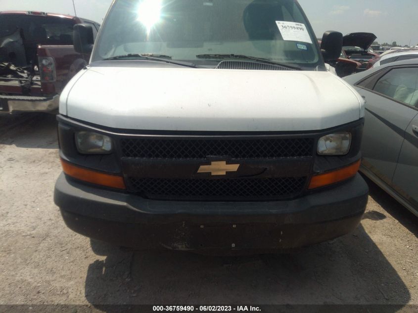 2013 CHEVROLET EXPRESS CARGO VAN - 1GCSGAFX3D1178998