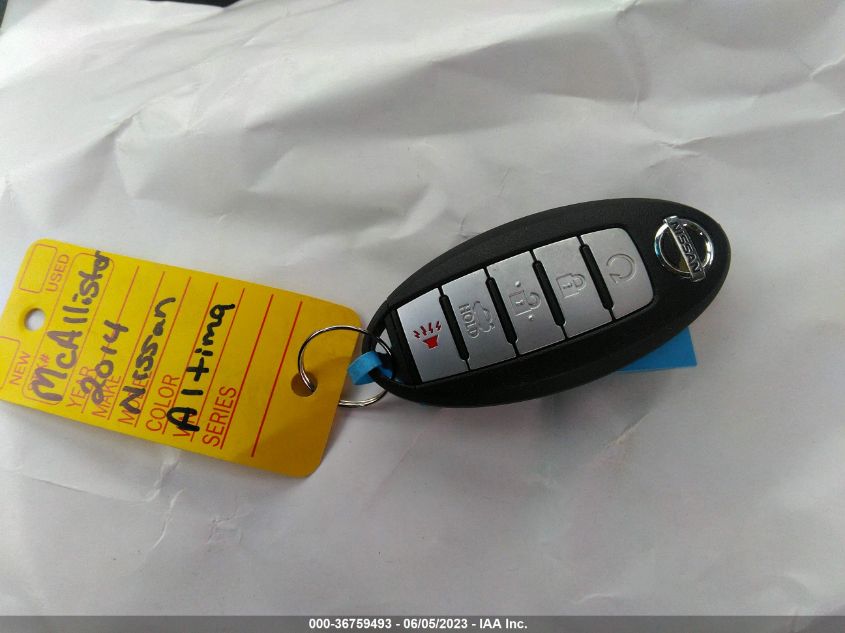 2014 NISSAN ALTIMA 2.5 SL - 1N4AL3AP3EC184371