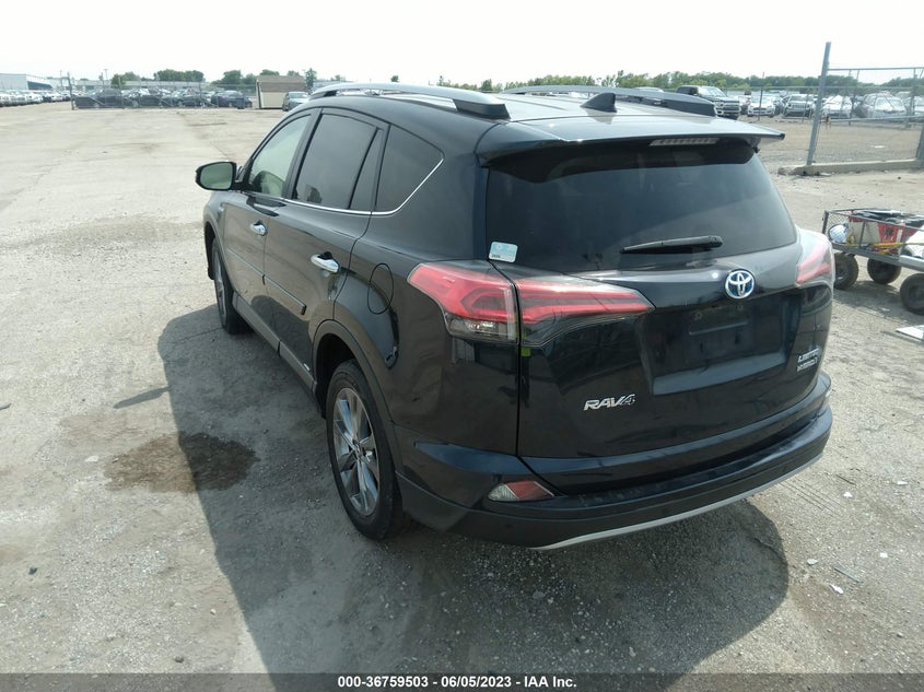 VIN JTMDJREVXJD251397 2018 TOYOTA RAV4 HYBRID LIMITED