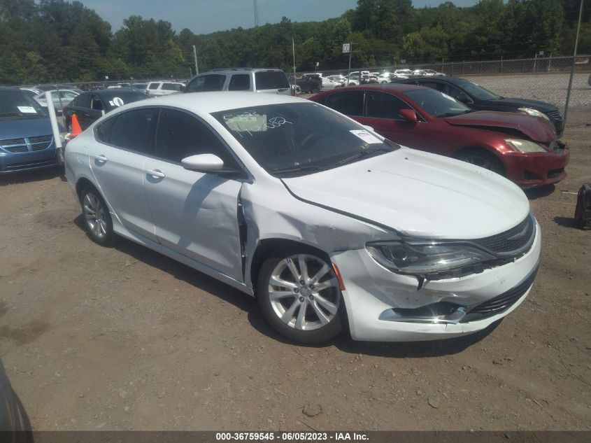 2016 CHRYSLER 200 LIMITED - 1C3CCCAEXGN145005