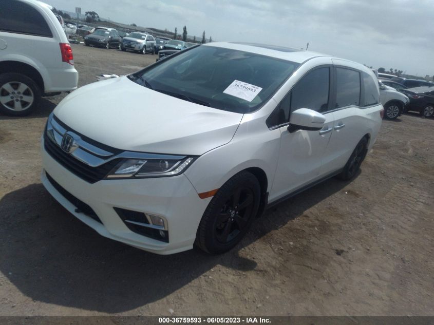 2018 HONDA ODYSSEY EX-L - 5FNRL6H67JB506809