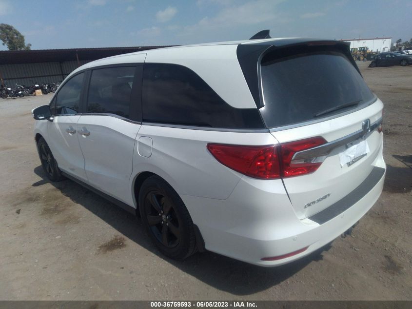 2018 HONDA ODYSSEY EX-L - 5FNRL6H67JB506809