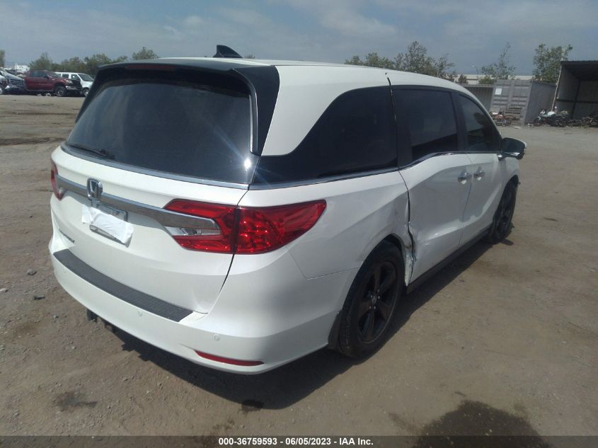 2018 HONDA ODYSSEY EX-L - 5FNRL6H67JB506809