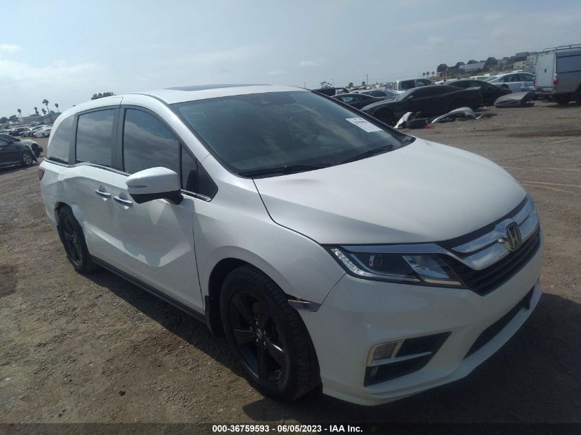 2018 HONDA ODYSSEY EX-L - 5FNRL6H67JB506809