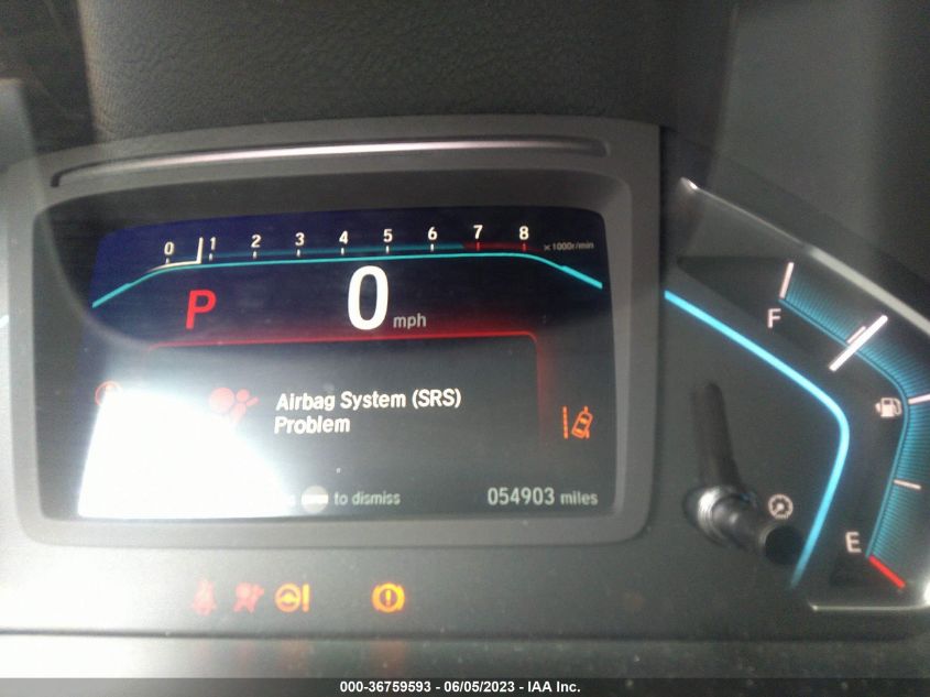 2018 HONDA ODYSSEY EX-L - 5FNRL6H67JB506809