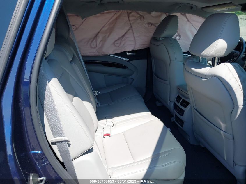 2017 ACURA MDX W/TECHNOLOGY PKG - 5FRYD4H56HB010316