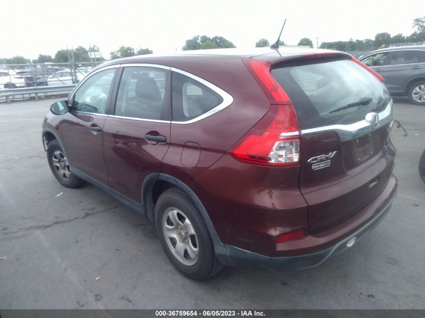 2015 HONDA CR-V LX - 5J6RM4H36FL059508