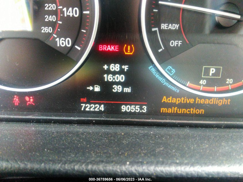 2014 BMW 3 SERIES GRAN TURISMO 335I XDRIVE WBA3X9C51ED153097