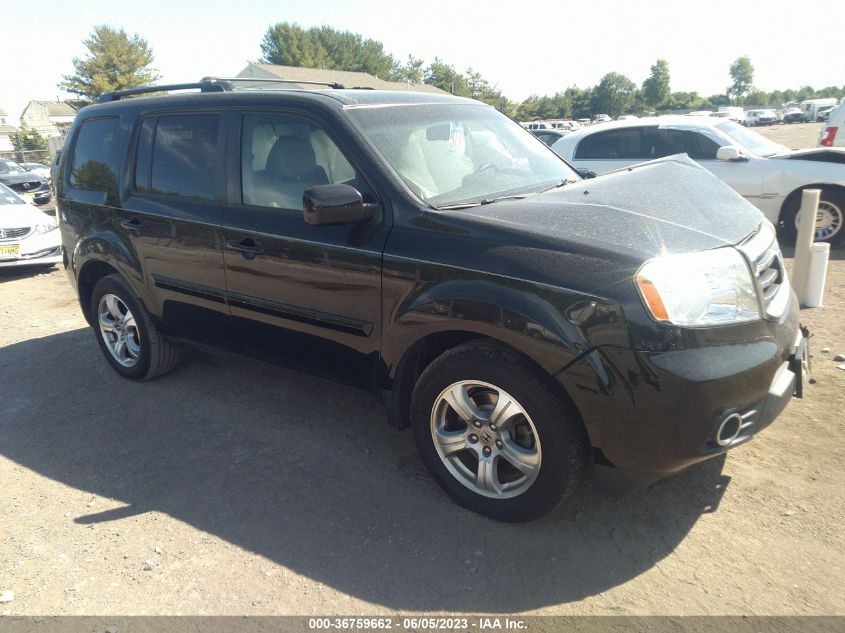 2013 HONDA PILOT EX-L - 5FNYF4H61DB020380