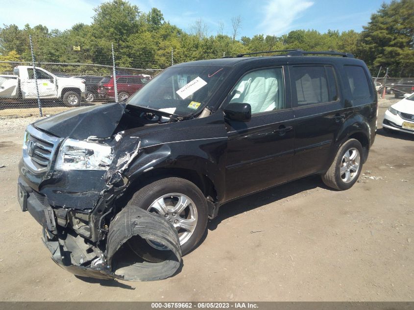 2013 HONDA PILOT EX-L - 5FNYF4H61DB020380