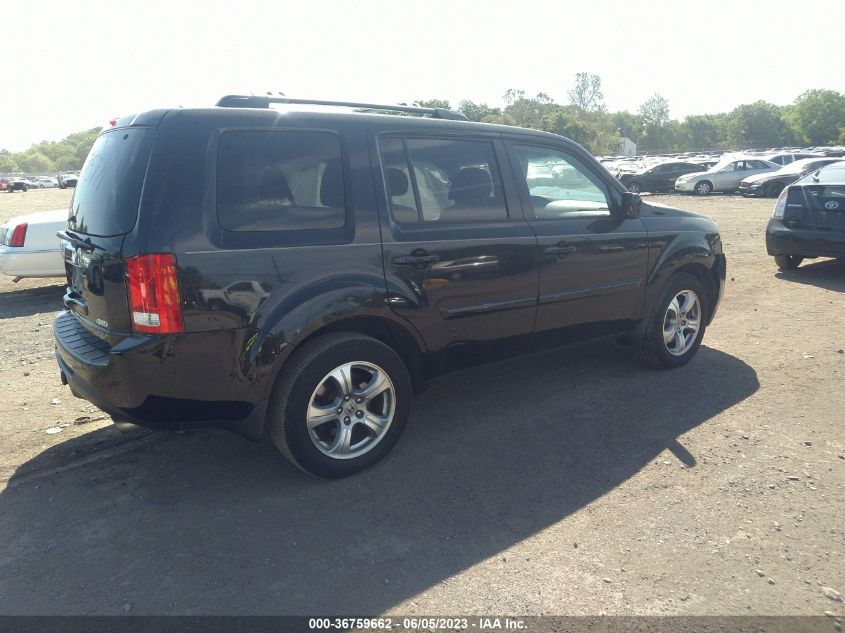 2013 HONDA PILOT EX-L - 5FNYF4H61DB020380