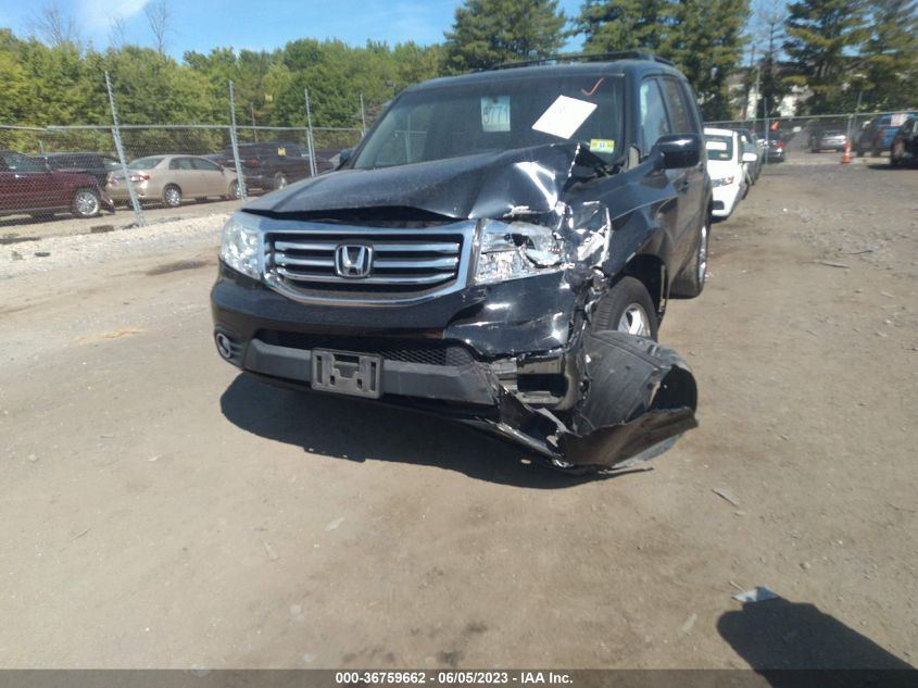 2013 HONDA PILOT EX-L - 5FNYF4H61DB020380