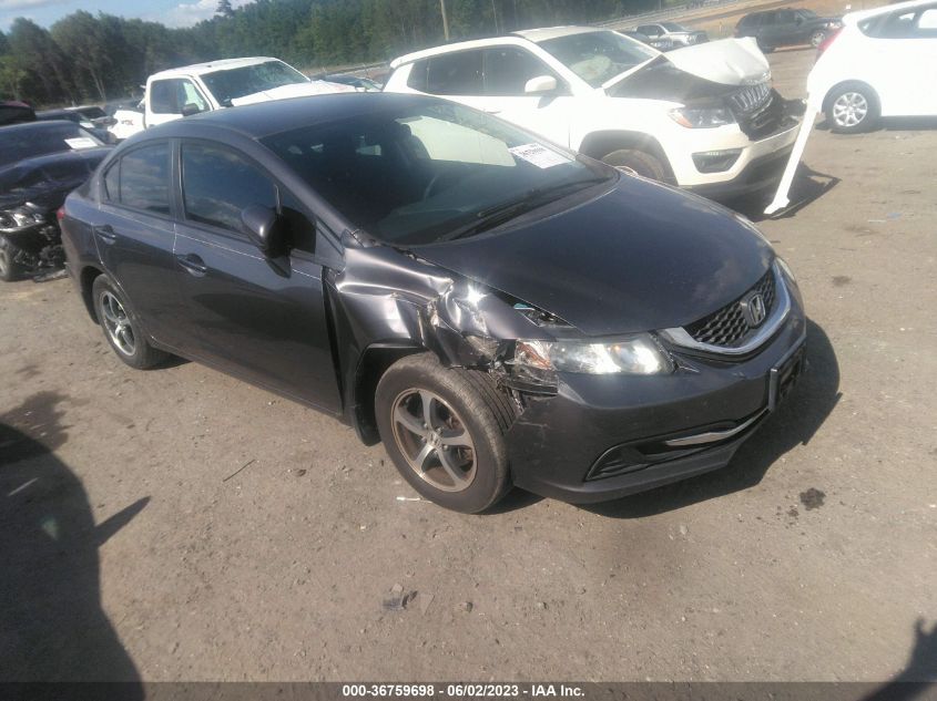 2015 HONDA CIVIC SE - 19XFB2F7XFE007509