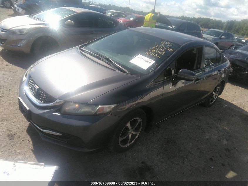 2015 HONDA CIVIC SE - 19XFB2F7XFE007509