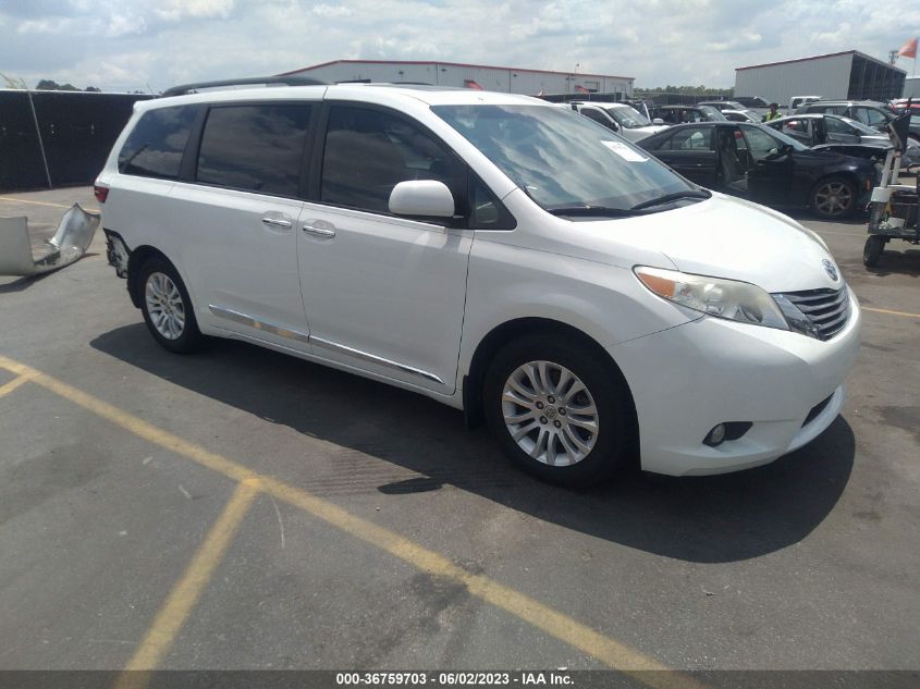 2015 TOYOTA SIENNA XLE/XLE AAS/LTD - 5TDYK3DC0FS628049