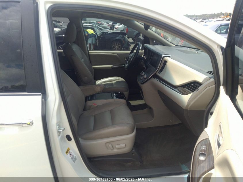2015 TOYOTA SIENNA XLE/XLE AAS/LTD - 5TDYK3DC0FS628049