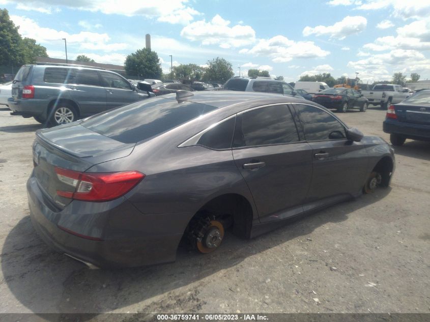 2020 HONDA ACCORD SEDAN SPORT - 1HGCV1F3XLA075083