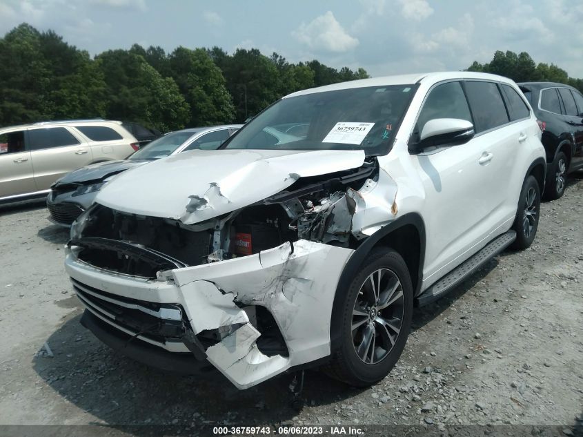 2018 TOYOTA HIGHLANDER LE - 5TDZZRFH7JS256228
