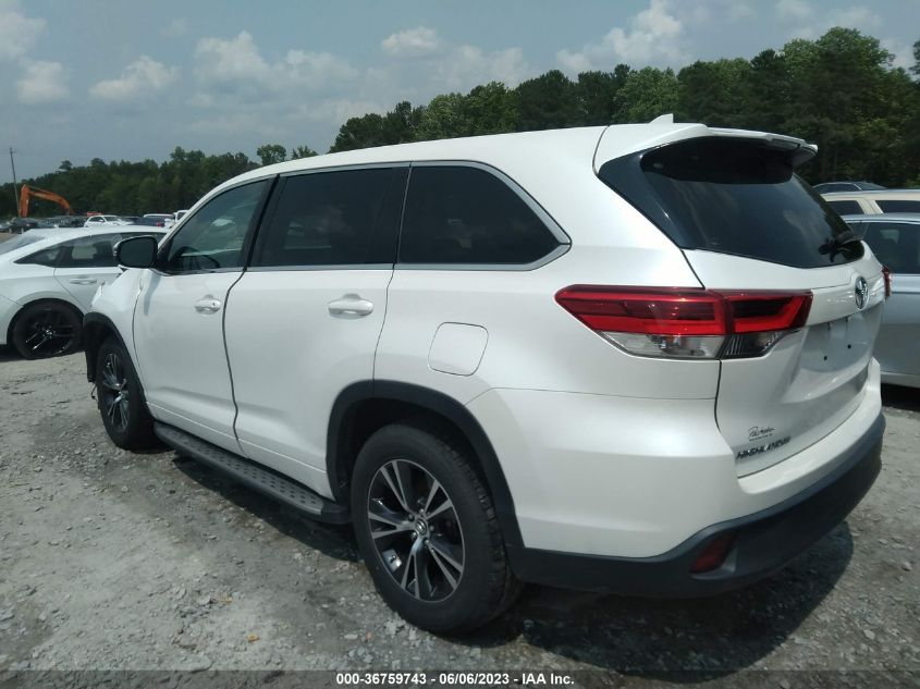 2018 TOYOTA HIGHLANDER LE - 5TDZZRFH7JS256228