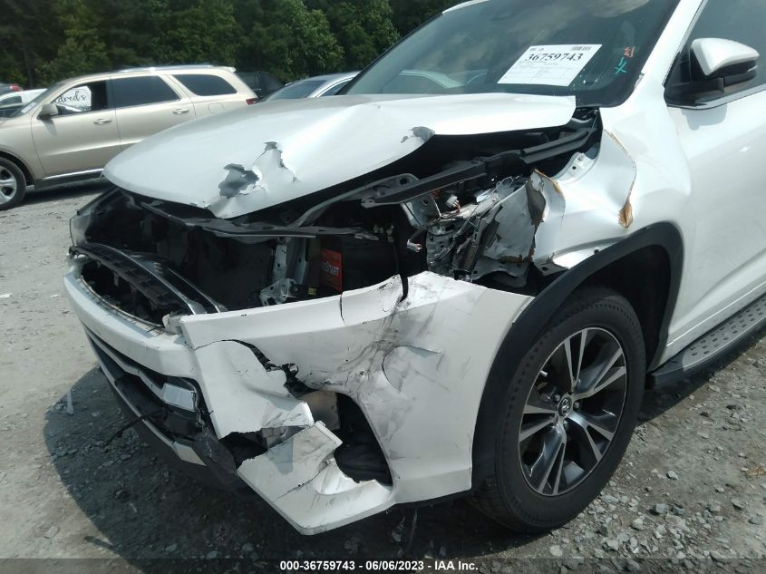 2018 TOYOTA HIGHLANDER LE - 5TDZZRFH7JS256228