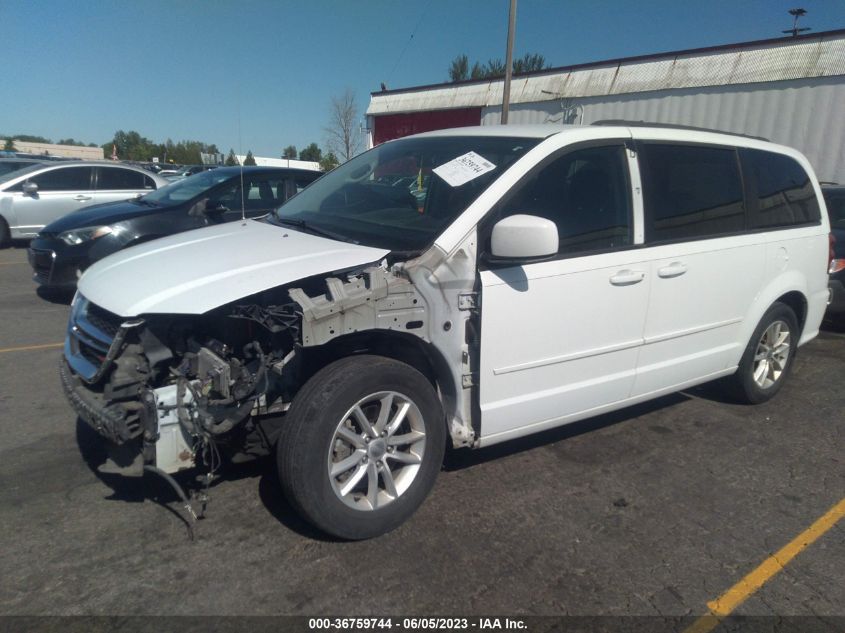 2014 DODGE GRAND CARAVAN SXT - 2C4RDGCG3ER390327