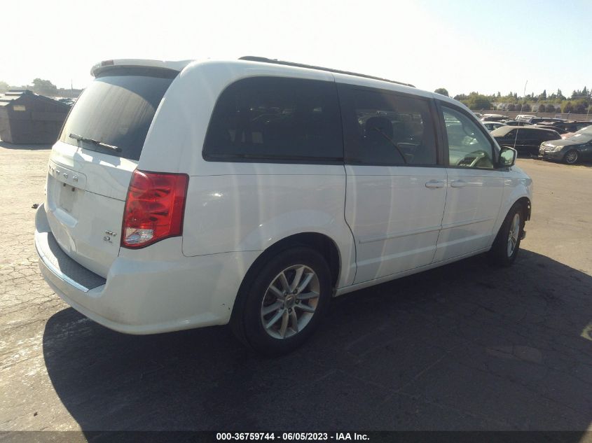 2014 DODGE GRAND CARAVAN SXT - 2C4RDGCG3ER390327