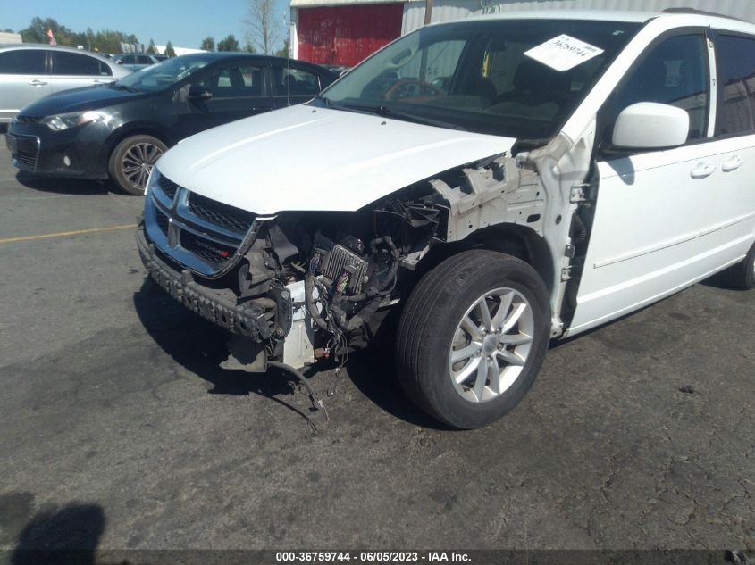 2014 DODGE GRAND CARAVAN SXT - 2C4RDGCG3ER390327