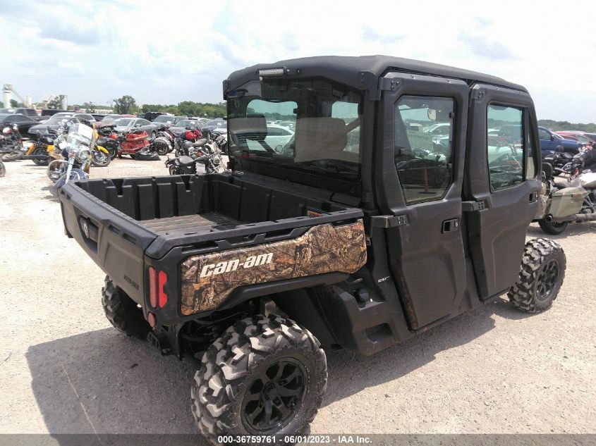 2022 CAN-AM DEFENDER MAX LIMITED CAB HD10 - 3JBUUAX41NK002282