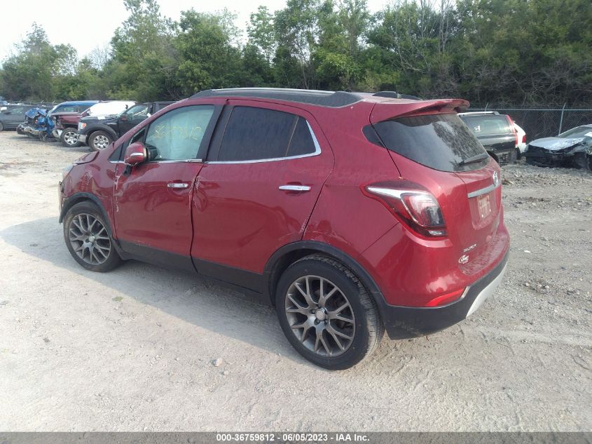 2017 BUICK ENCORE SPORT TOURING - KL4CJ1SB5HB000536