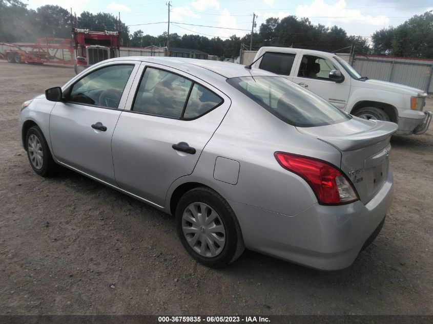 2017 NISSAN VERSA SEDAN S PLUS - 3N1CN7AP6HL834732