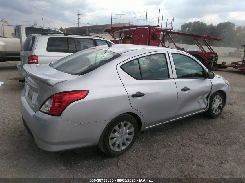 2017 NISSAN VERSA SEDAN S PLUS - 3N1CN7AP6HL834732