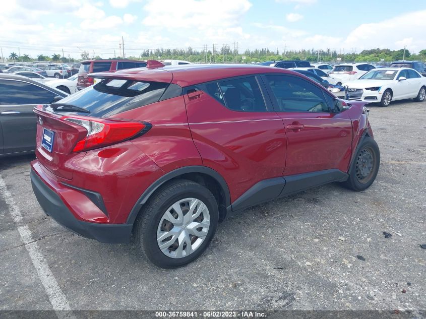 2019 TOYOTA C-HR XLE/LE/LIMITED - JTNKHMBX2K1053732