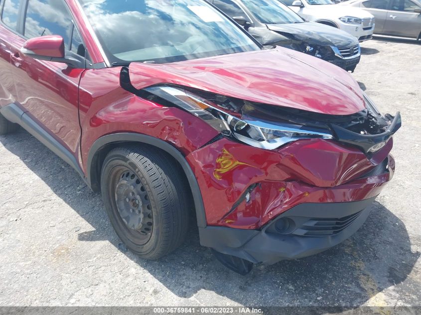 2019 TOYOTA C-HR XLE/LE/LIMITED - JTNKHMBX2K1053732