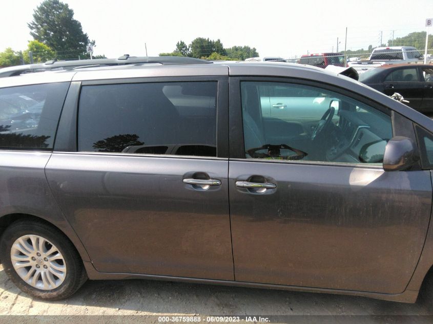 2015 TOYOTA SIENNA XLE/XLE AAS/LTD - 5TDYK3DC3FS589246