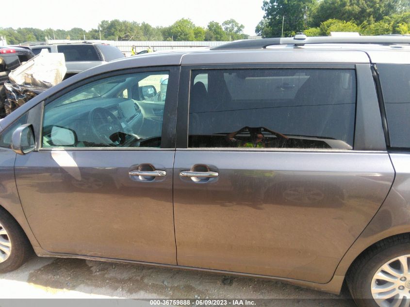 2015 TOYOTA SIENNA XLE/XLE AAS/LTD - 5TDYK3DC3FS589246
