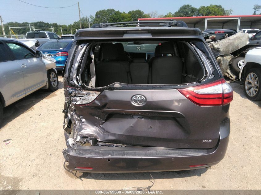 2015 TOYOTA SIENNA XLE/XLE AAS/LTD - 5TDYK3DC3FS589246