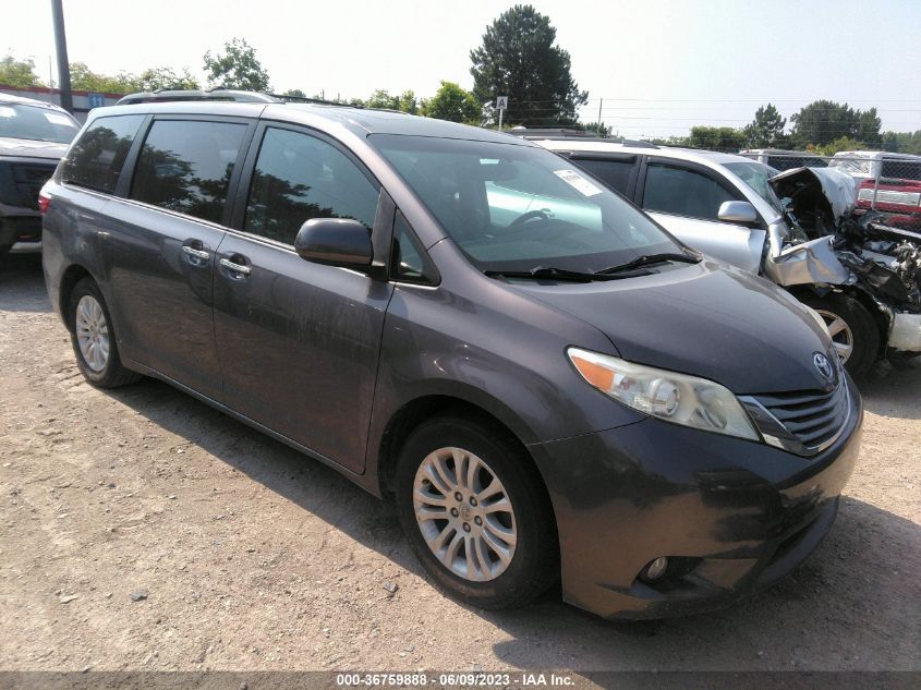 2015 TOYOTA SIENNA XLE/XLE AAS/LTD - 5TDYK3DC3FS589246