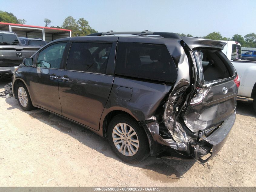 2015 TOYOTA SIENNA XLE/XLE AAS/LTD - 5TDYK3DC3FS589246