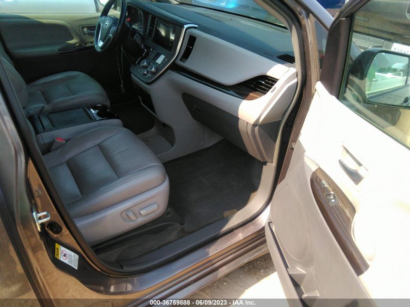 2015 TOYOTA SIENNA XLE/XLE AAS/LTD - 5TDYK3DC3FS589246