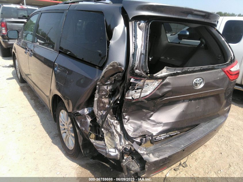 2015 TOYOTA SIENNA XLE/XLE AAS/LTD - 5TDYK3DC3FS589246