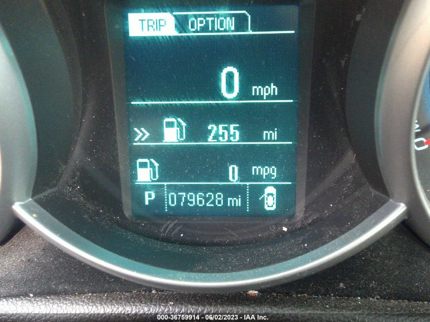 2013 CHEVROLET CRUZE 2LT - 1G1PE5SBXD7228976