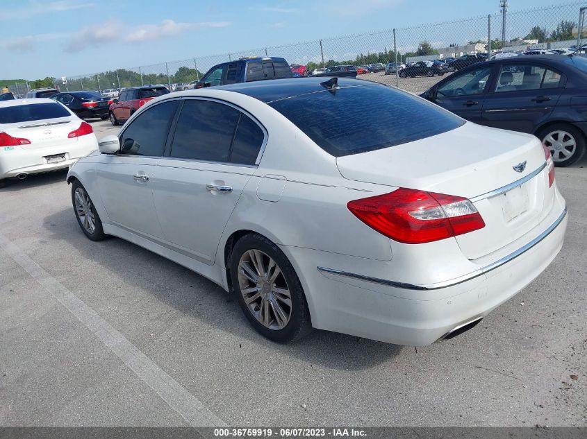 2013 HYUNDAI GENESIS 3.8L - KMHGC4DD3DU250322