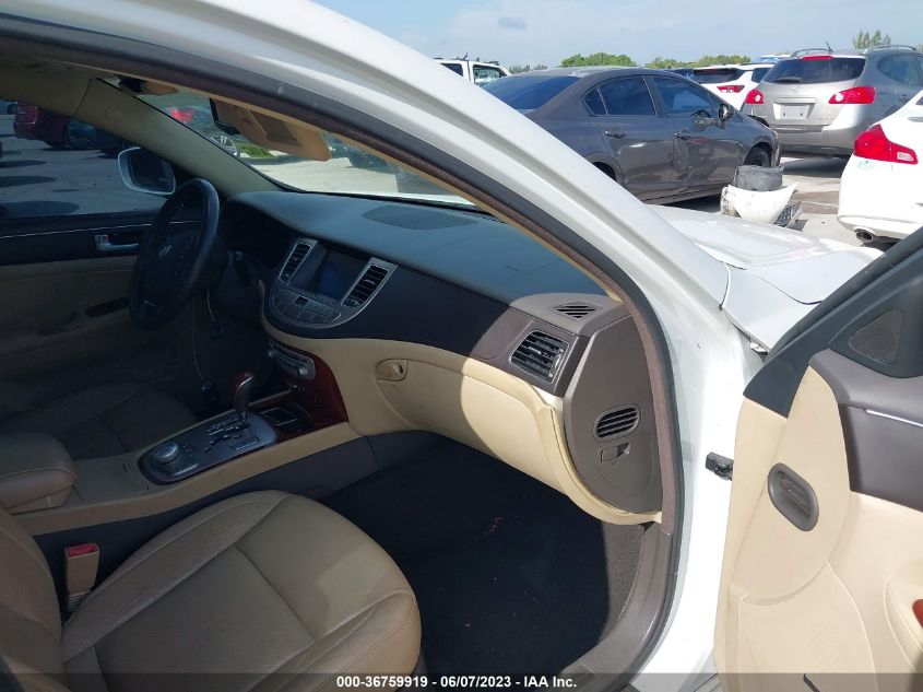 2013 HYUNDAI GENESIS 3.8L - KMHGC4DD3DU250322